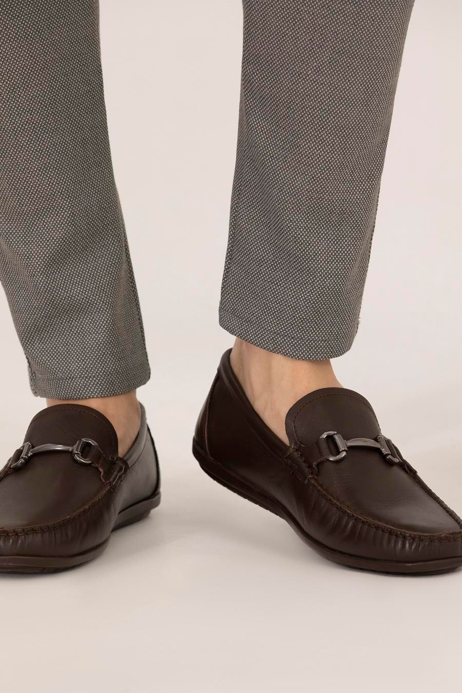 کفش  قهوه ای  استاندارد  مردانه  پیرکاردین