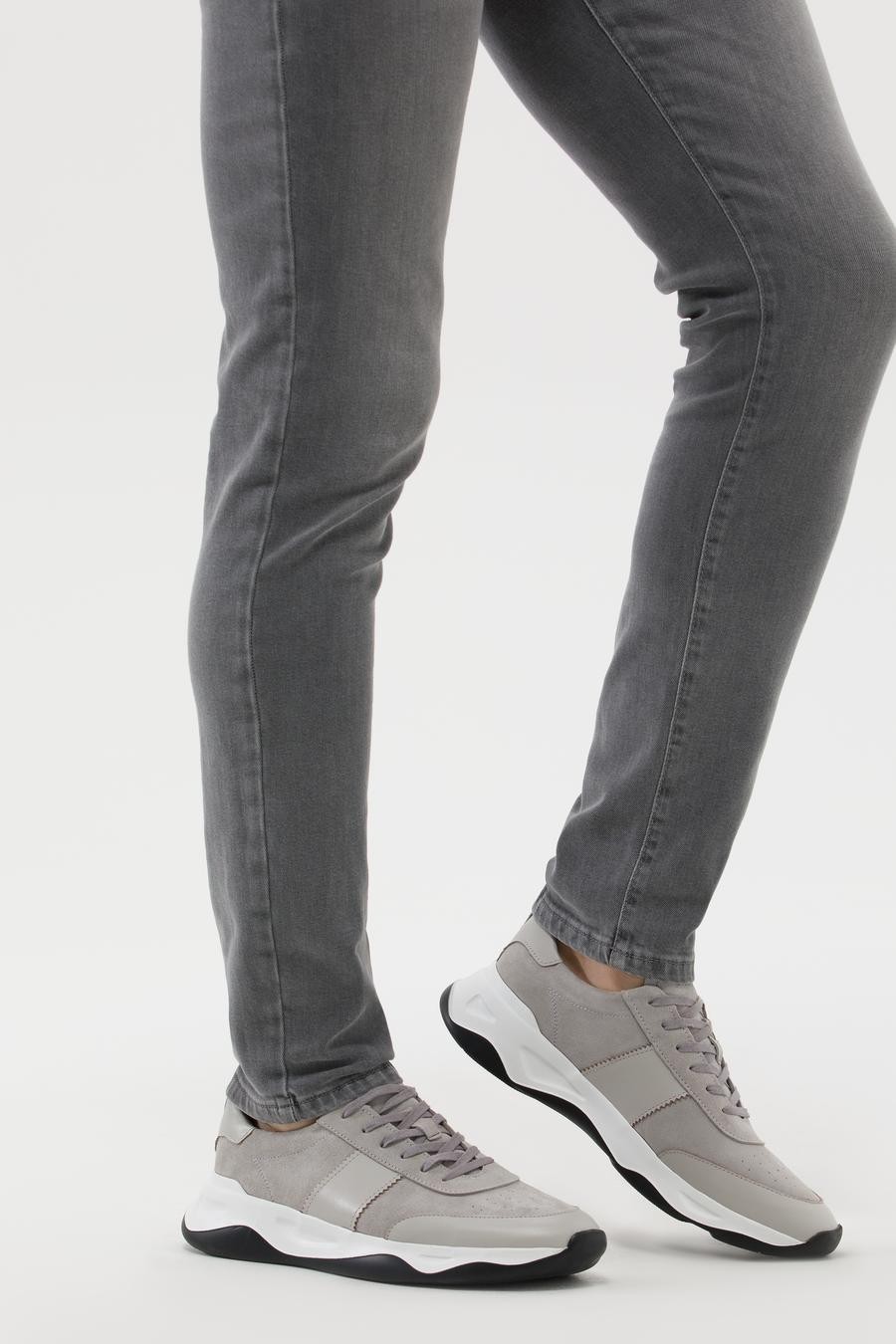 کفش  خاکستری  استاندارد  مردانه  پیرکاردین