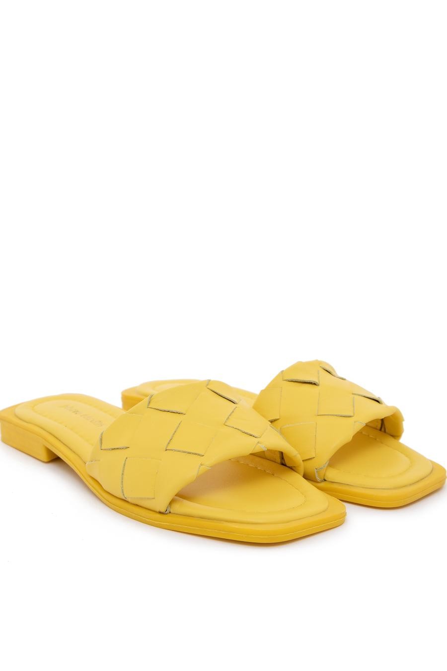 کفش  زرد  استاندارد  زنانه  پیرکاردین