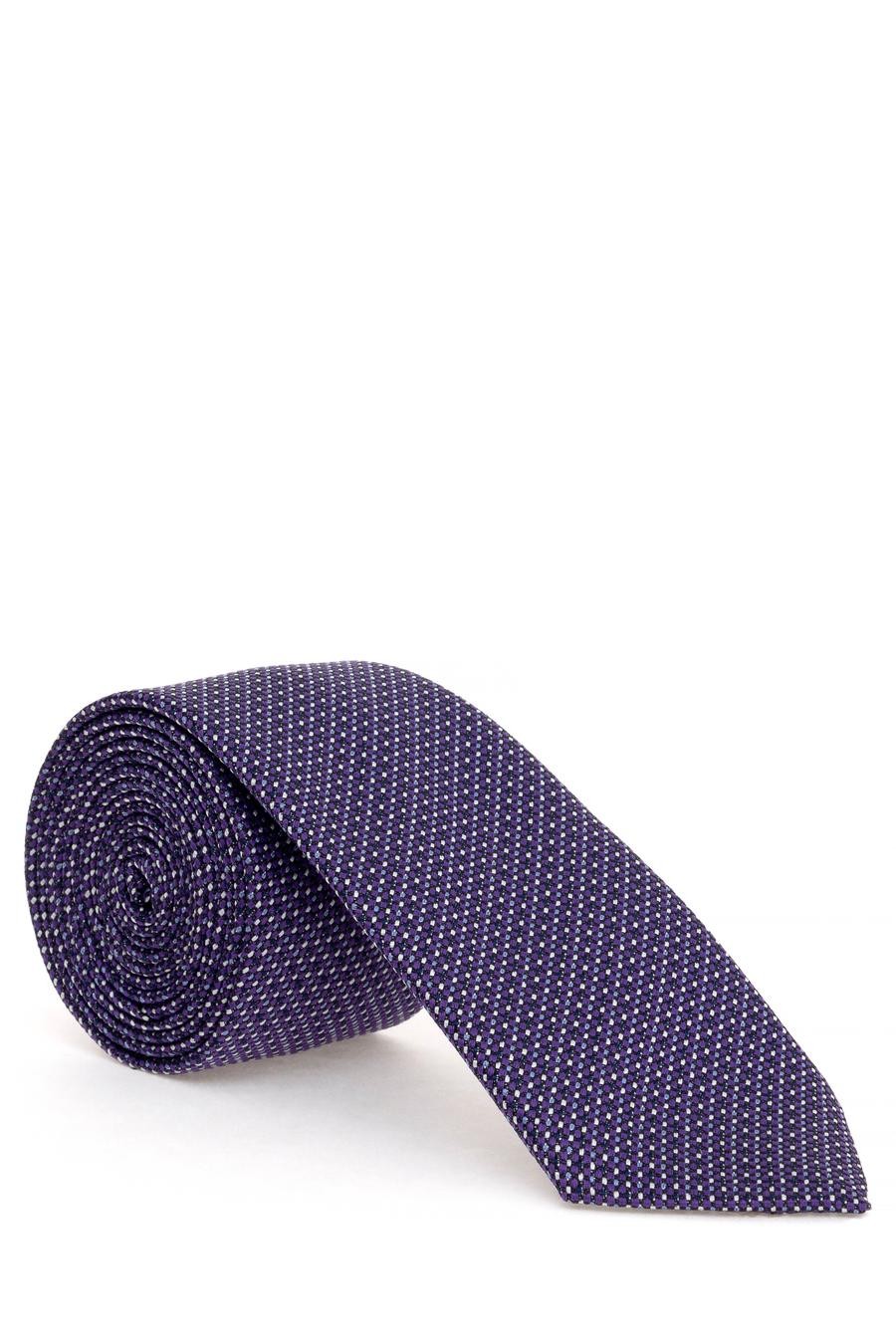 ست دستمال جیب و کراوات  بنفش  استاندارد  مردانه  پیرکاردین