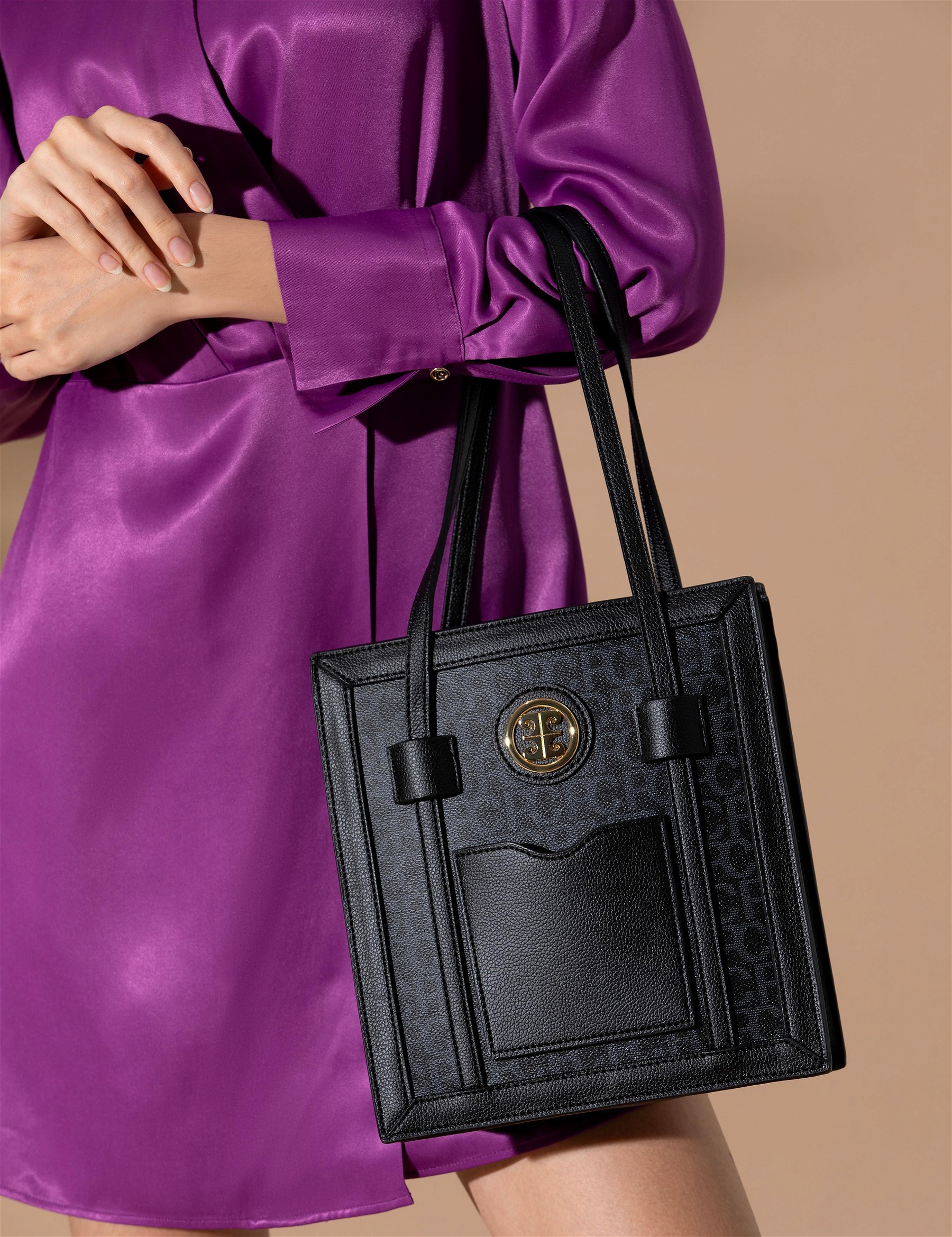 کیف  سیاه  استاندارد  زنانه  پیرکاردین